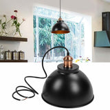 Vintage Hanging Light Industrial Style Kitchen Island Dining Pendant Light for Dining Room Bedroom Living Room 85‑265V