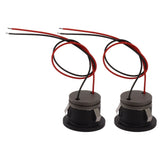 2PCS Recessed Mini LED Spotlight 15 Degrees 1 Watt 80LM Small LED Spotlight for Jewelry Showcase 12VDC