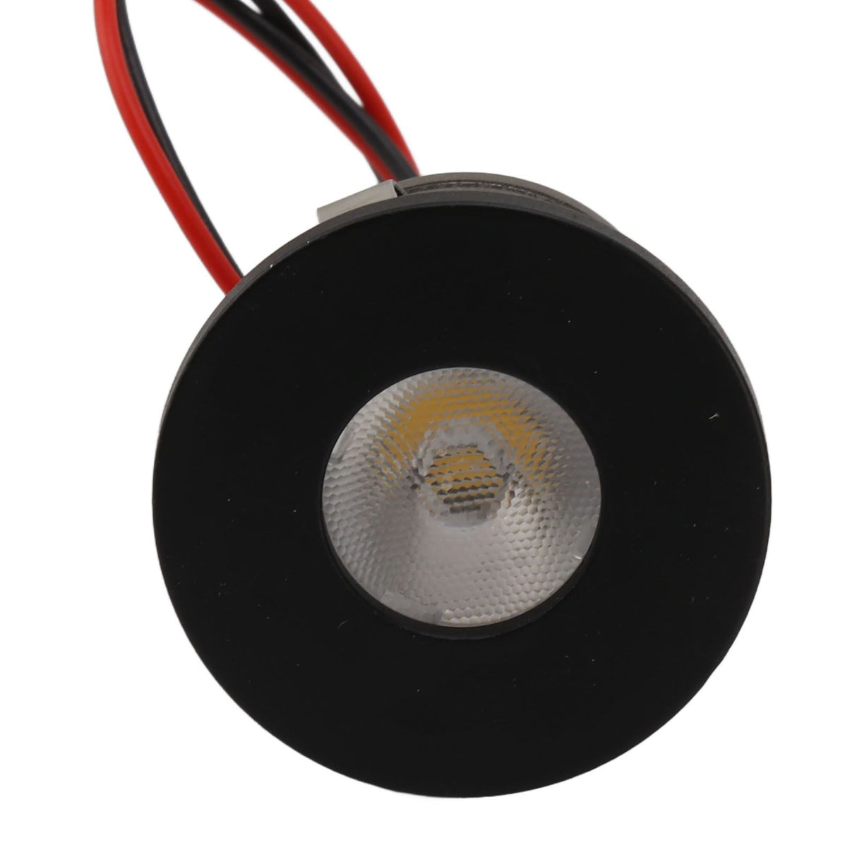 2PCS Recessed Mini LED Spotlight 15 Degrees 1 Watt 80LM Small LED Spotlight for Jewelry Showcase 12VDC