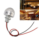 5PCS LED In Ground Well Light DC 12V 1W Mini Embedded Spotlight LED Deck Lamp for Jewel Cabinet Ceiling Stair Landscape