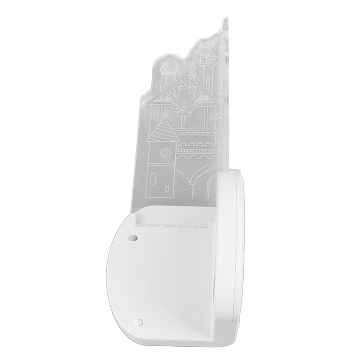 Motion Sensor Castle Night Light USB Charging Castle Wall Corner Nightlight for Hallway Staircase Bedroom