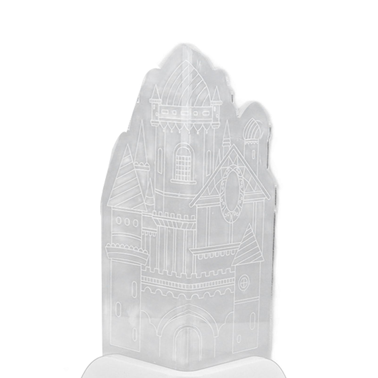 Motion Sensor Castle Night Light USB Charging Castle Wall Corner Nightlight for Hallway Staircase Bedroom