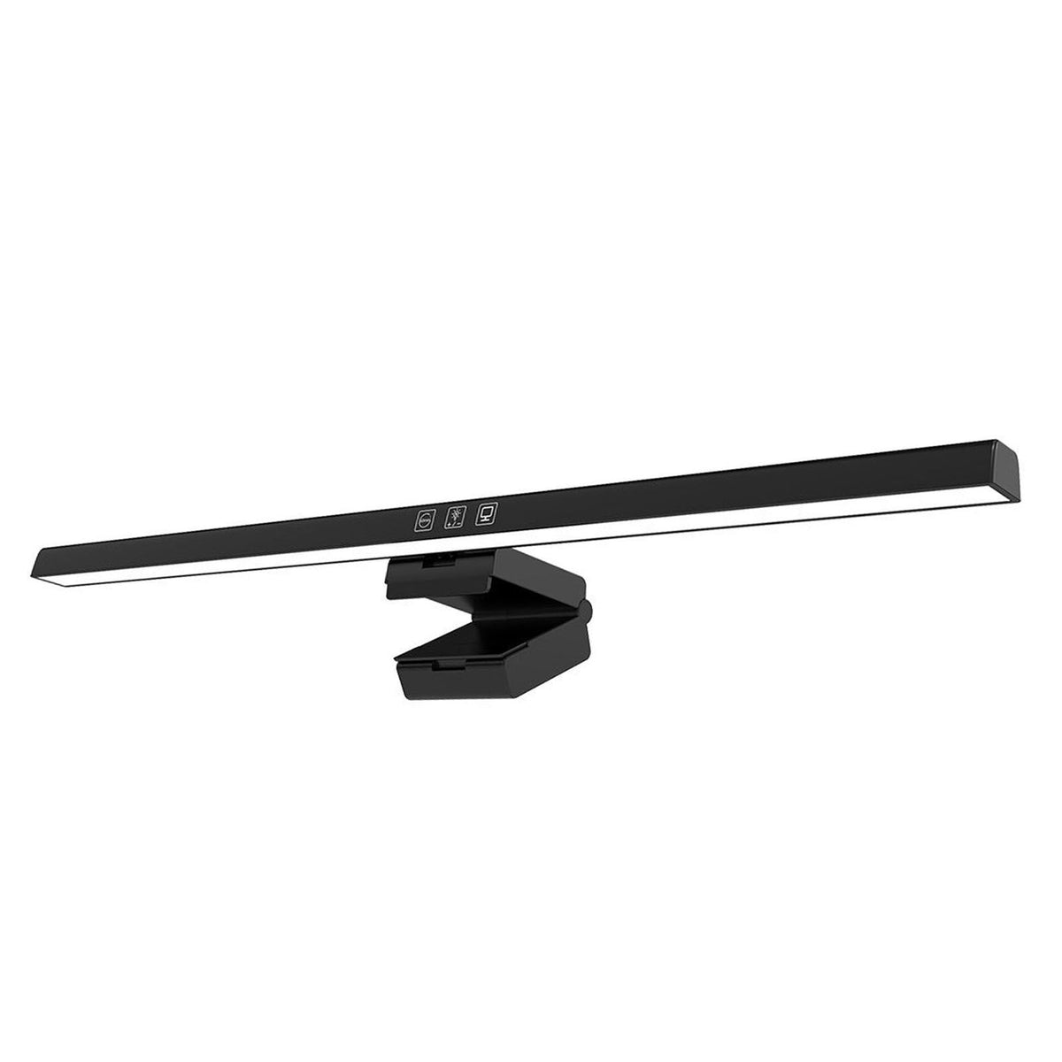 Computer Monitor Light Bar Reduce Eye Fatigue Touch Control LED Computer Monitor Lamp 60min Timing Black