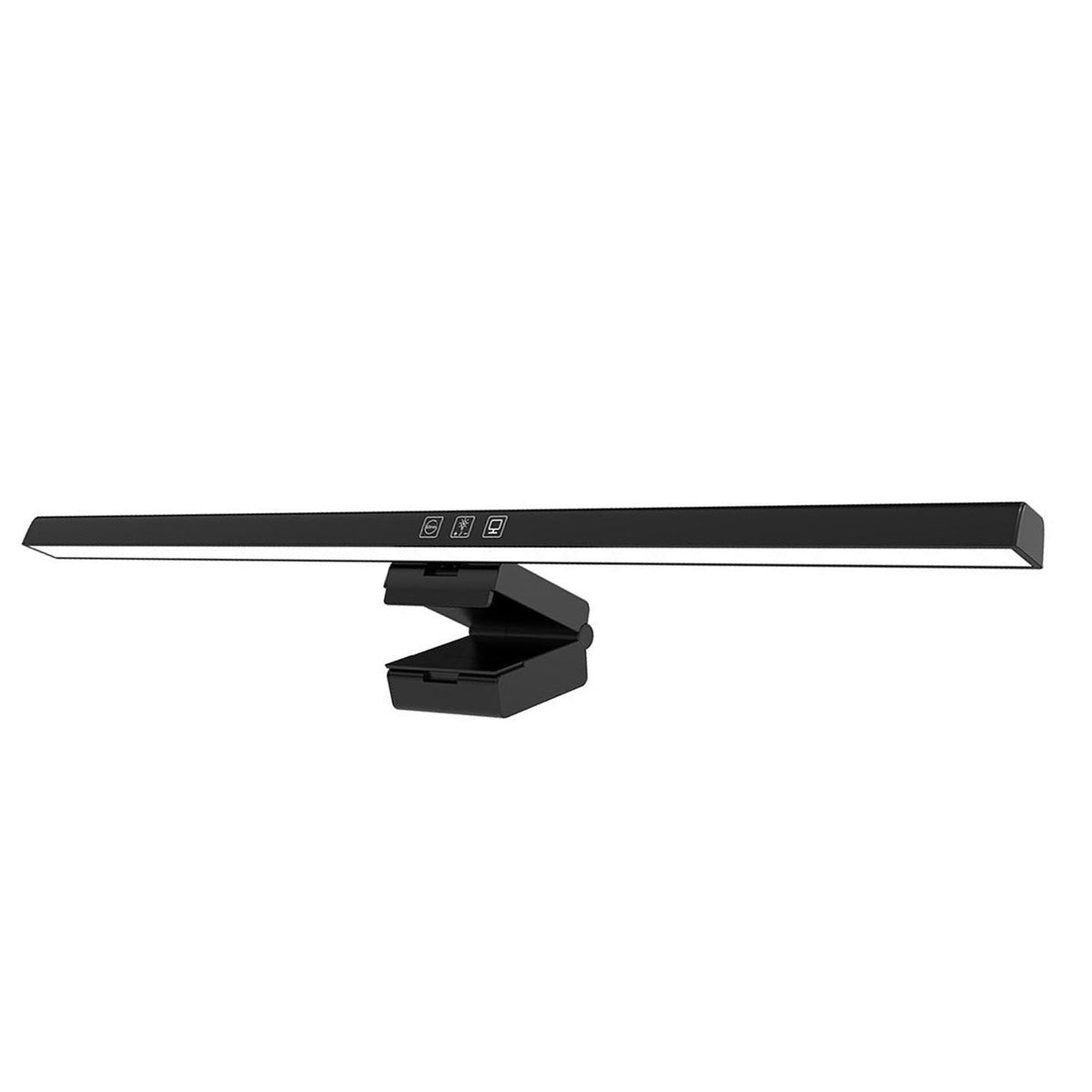 Computer Monitor Light Bar Reduce Eye Fatigue Touch Control LED Computer Monitor Lamp 60min Timing Black