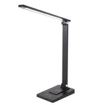 LED Desk Lamp with 3 Levels Brightness Eye Caring Office Reading Lamp Foldable Table Desk Lamp USB Wireless Charging 2500mAh Rechargeable Version