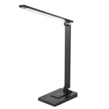 LED Desk Lamp with 3 Levels Brightness Eye Caring Office Reading Lamp Foldable Table Desk Lamp USB Wireless Charging 2500mAh Rechargeable Version