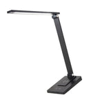 LED Desk Lamp with 3 Levels Brightness Eye Caring Office Reading Lamp Foldable Table Desk Lamp USB Wireless Charging 2500mAh Rechargeable Version