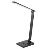 LED Desk Lamp with 3 Levels Brightness Eye Caring Office Reading Lamp Foldable Table Desk Lamp USB Wireless Charging 2500mAh Rechargeable Version