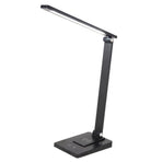 LED Desk Lamp with 3 Levels Brightness Eye Caring Office Reading Lamp Foldable Table Desk Lamp USB Wireless Charging 2500mAh Rechargeable Version
