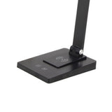 LED Desk Lamp with 3 Levels Brightness Eye Caring Office Reading Lamp Foldable Table Desk Lamp USB Wireless Charging 2500mAh Rechargeable Version - Extra Image
