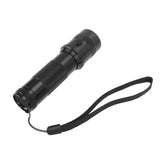 Multicolor LED Flashlight 10 Colors IPX4 Waterproof Aluminium Alloy Color Changing Flashlight for Camping Family Travel - 45-Degree Angle