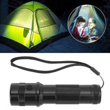 Multicolor LED Flashlight 10 Colors IPX4 Waterproof Aluminium Alloy Color Changing Flashlight for Camping Family Travel