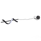 Spiral LED Pendant Light Black Glareless Bright Eyes Protection LED Hanging Lamp for Living Room Cafe Family 85‑265V Warm Light
