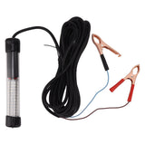 LED Submersible Fishing Light 15W Green Nighttime Ice Fishing Light with 16.4ft Cable - Front View