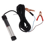 LED Submersible Fishing Light 15W Green Nighttime Ice Fishing Light with 16.4ft Cable - 45-Degree Angle