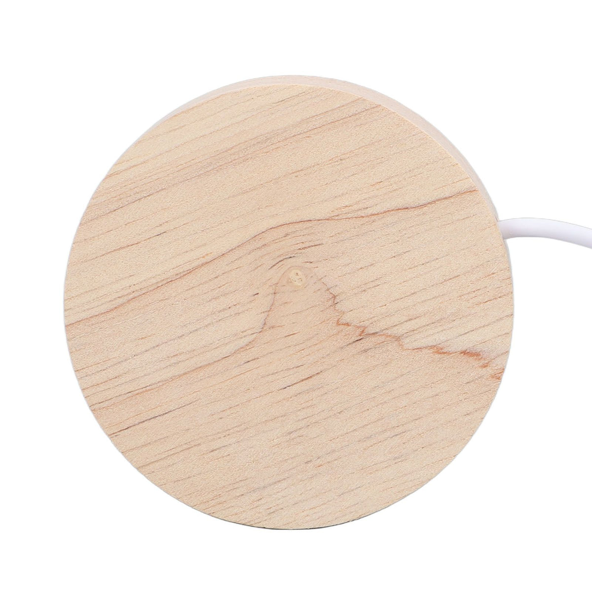 LED Night Lamp Warm White USB Plug In Natural Shell Body Cute Mushroom Decor Bedside Night Light