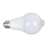 LED Sensor Light Bulbs Professional High Brightness Energy Saving LED Light Bulb with Motion Sensor 15W 85‑265V - Side View