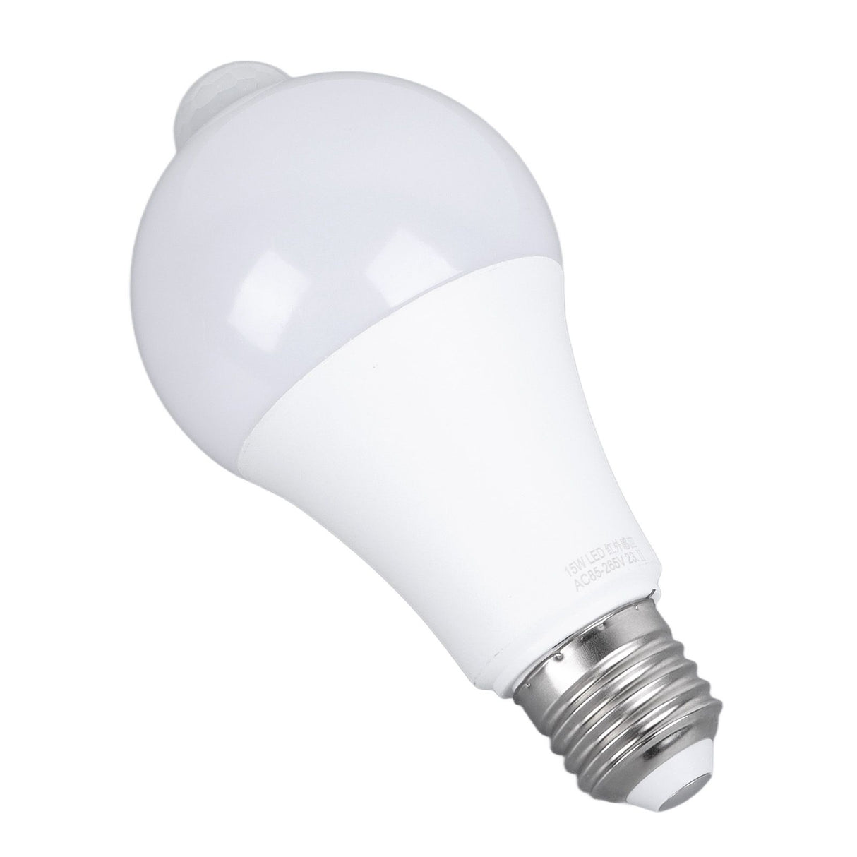 LED Sensor Light Bulbs Professional High Brightness Energy Saving LED Light Bulb with Motion Sensor 15W 85‑265V