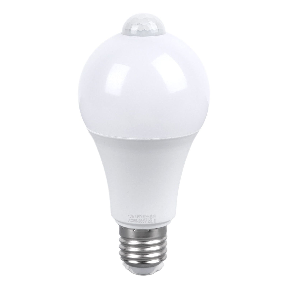 LED Sensor Light Bulbs Professional High Brightness Energy Saving LED Light Bulb with Motion Sensor 15W 85‑265V