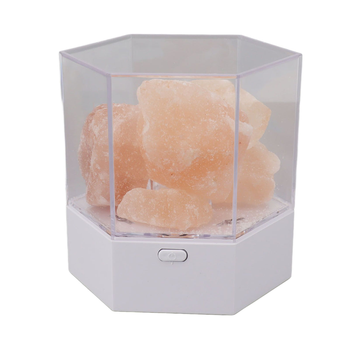 Himalayan Salt Lamp LED RGB Dimmable USB Decorative Essential Oil Aromatherapy Natural Crystal Salt Night Light for Bedroom Living Room