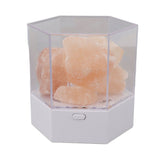 Himalayan Salt Lamp LED RGB Dimmable USB Decorative Essential Oil Aromatherapy Natural Crystal Salt Night Light for Bedroom Living Room