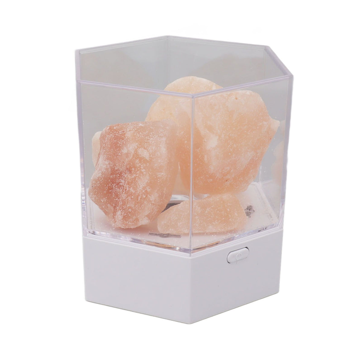 Himalayan Salt Lamp LED RGB Dimmable USB Decorative Essential Oil Aromatherapy Natural Crystal Salt Night Light for Bedroom Living Room