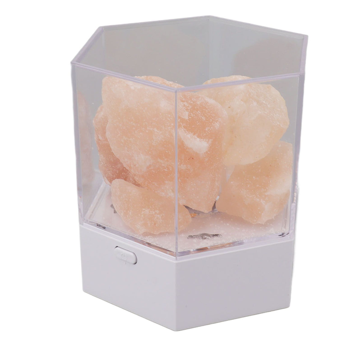 Himalayan Salt Lamp LED RGB Dimmable USB Decorative Essential Oil Aromatherapy Natural Crystal Salt Night Light for Bedroom Living Room