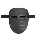 LED Party Face Cover Gesture Sensing Adjustable Light Up Transforming Face Cover for Cosplay Carnival Festival - Top-Down View