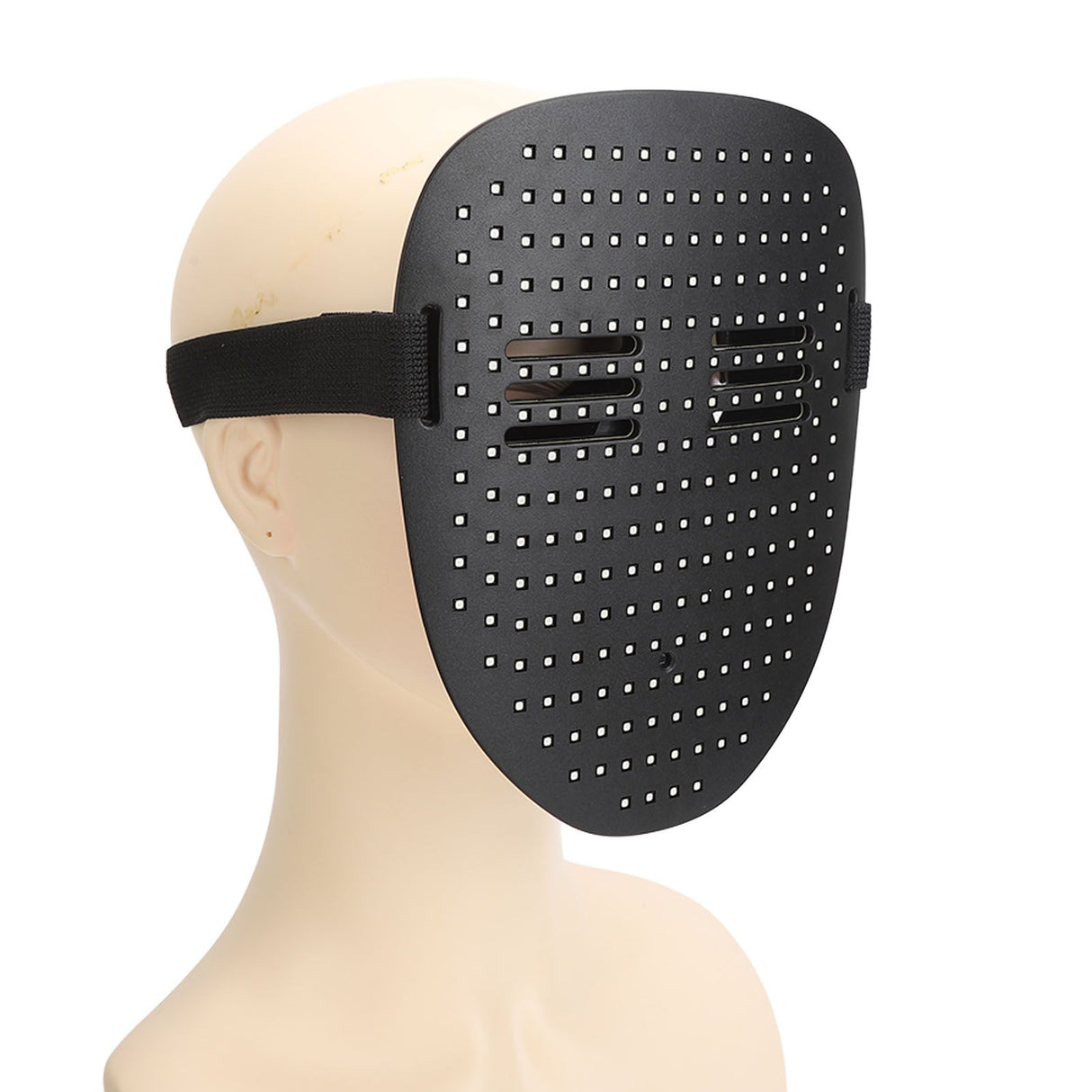 LED Party Face Cover Gesture Sensing Adjustable Light Up Transforming Face Cover for Cosplay Carnival Festival