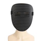 LED Party Face Cover Gesture Sensing Adjustable Light Up Transforming Face Cover for Cosplay Carnival Festival