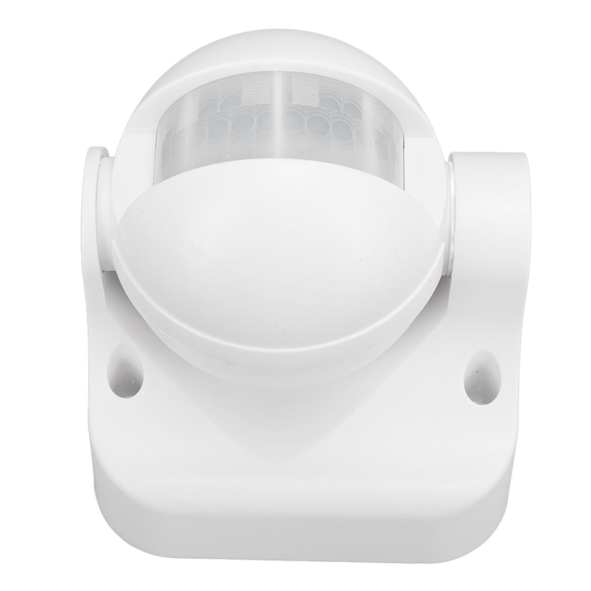 Wall Mounted Motion Sensor Automatic Dusk to Dawn Spherical PIR Sensor Outdoor Motion Sensing Switch for Home Security LED Light AC 110 to 240V White