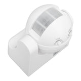 Wall Mounted Motion Sensor Automatic Dusk to Dawn Spherical PIR Sensor Outdoor Motion Sensing Switch for Home Security LED Light AC 110 to 240V White - Extra Image