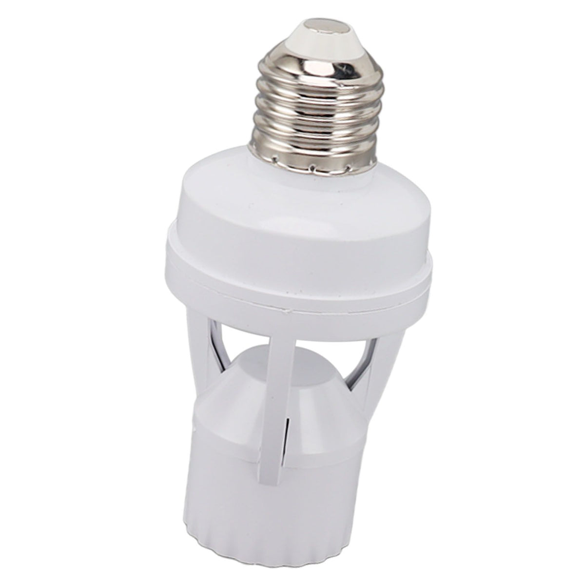 Motion Sensor Light Socket PIR Motion E27 Screw Bulb Adapter Adjustable Auto On Off Night Light Control Garage Light for Basement