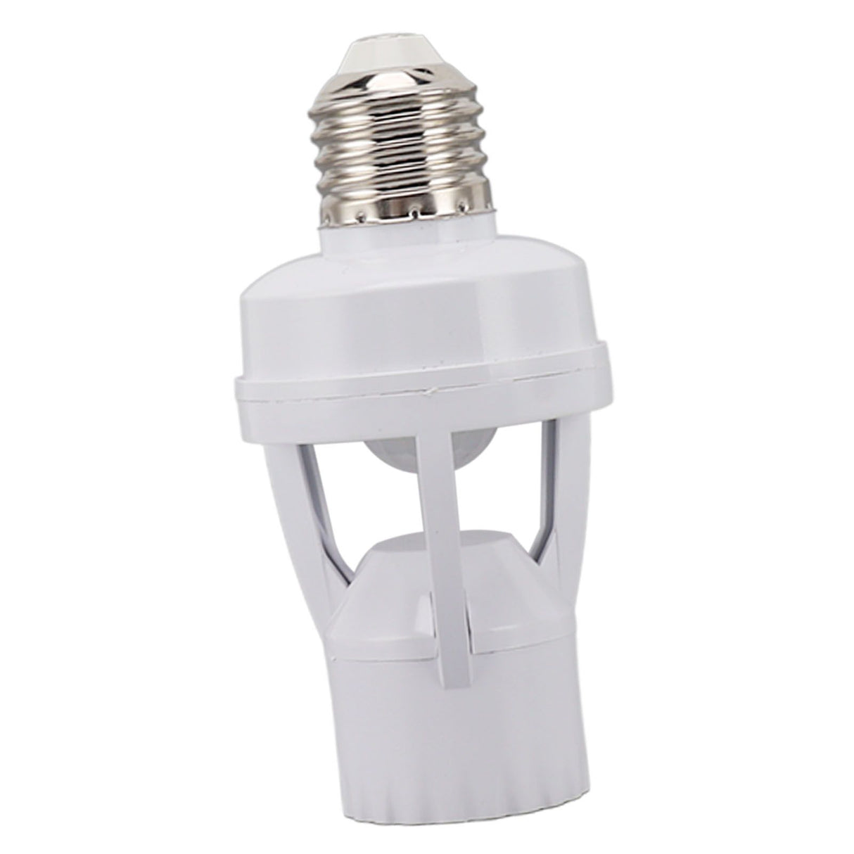 Motion Sensor Light Socket PIR Motion E27 Screw Bulb Adapter Adjustable Auto On Off Night Light Control Garage Light for Basement