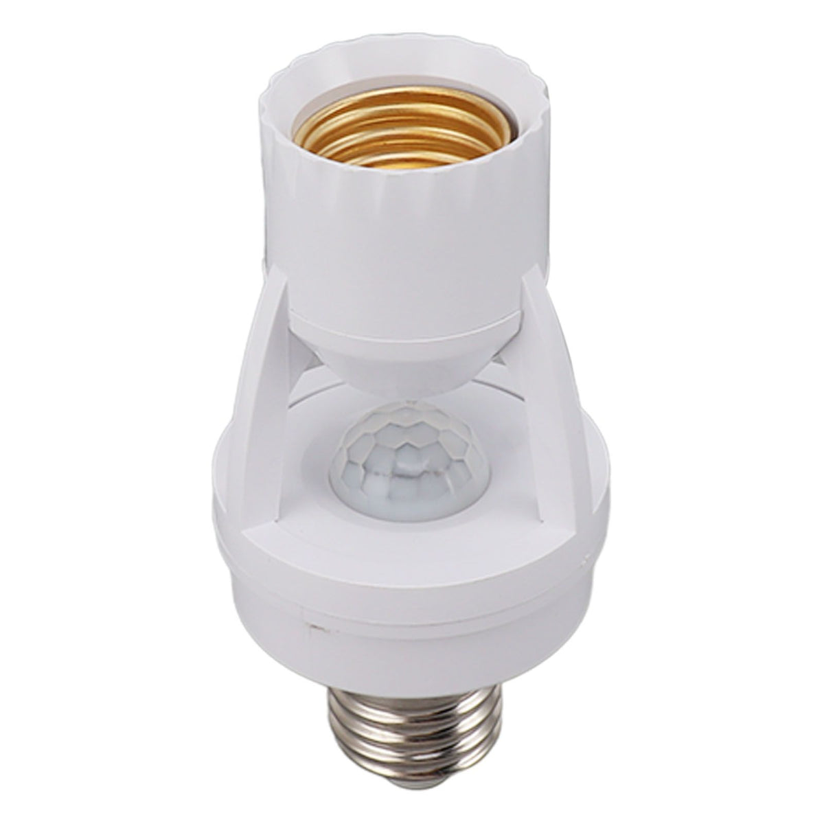 Motion Sensor Light Socket PIR Motion E27 Screw Bulb Adapter Adjustable Auto On Off Night Light Control Garage Light for Basement