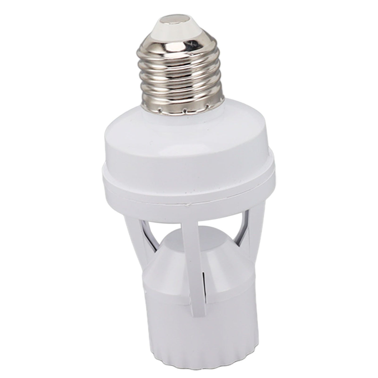 Motion Sensor Light Socket PIR Motion E27 Screw Bulb Adapter Adjustable Auto On Off Night Light Control Garage Light for Basement