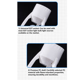 Motion Sensor Light Socket PIR Motion E27 Screw Bulb Adapter Adjustable Auto On Off Night Light Control Garage Light for Basement