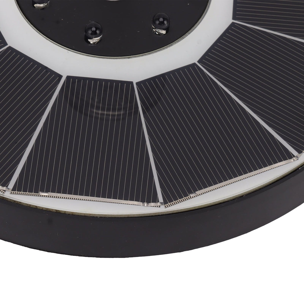 Solar Fountain Light with 8 Nozzles 3.5W 900mAh Colorful Powerful Solar Bird Bath Fountains for Bird Bath Garden TransparentNozzle