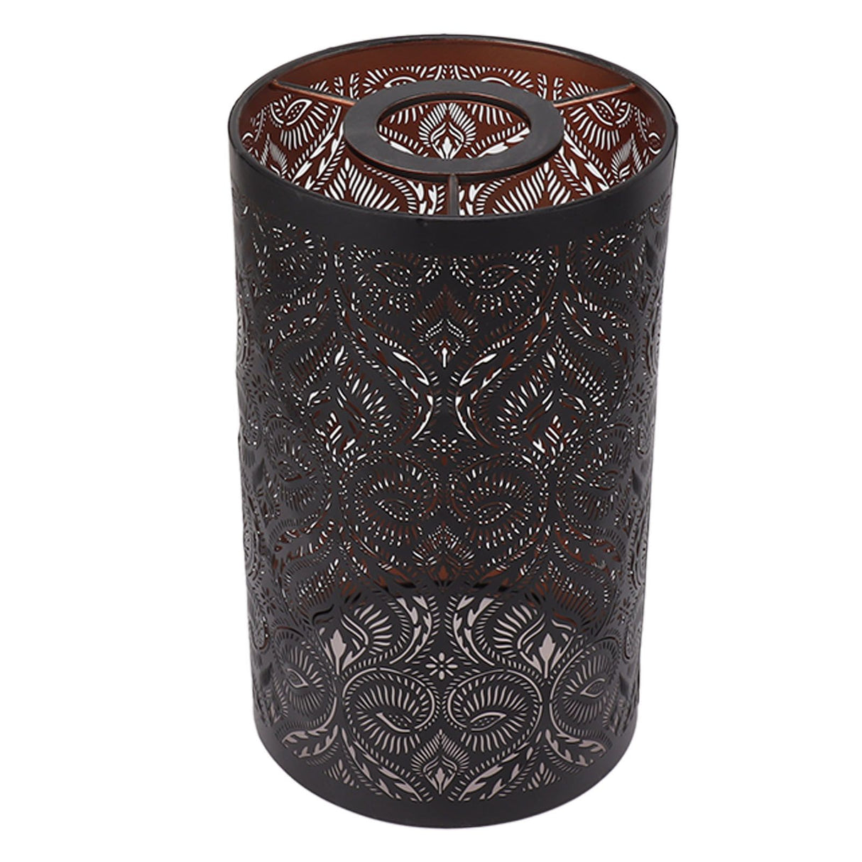 Wrought Iron Lamp Shade Iron Detachable Hollow Carved Modern Lampshade for E27 E26 Lamp Bulbs