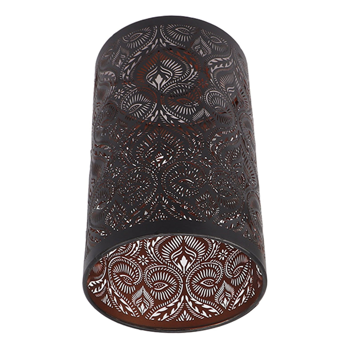 Wrought Iron Lamp Shade Iron Detachable Hollow Carved Modern Lampshade for E27 E26 Lamp Bulbs