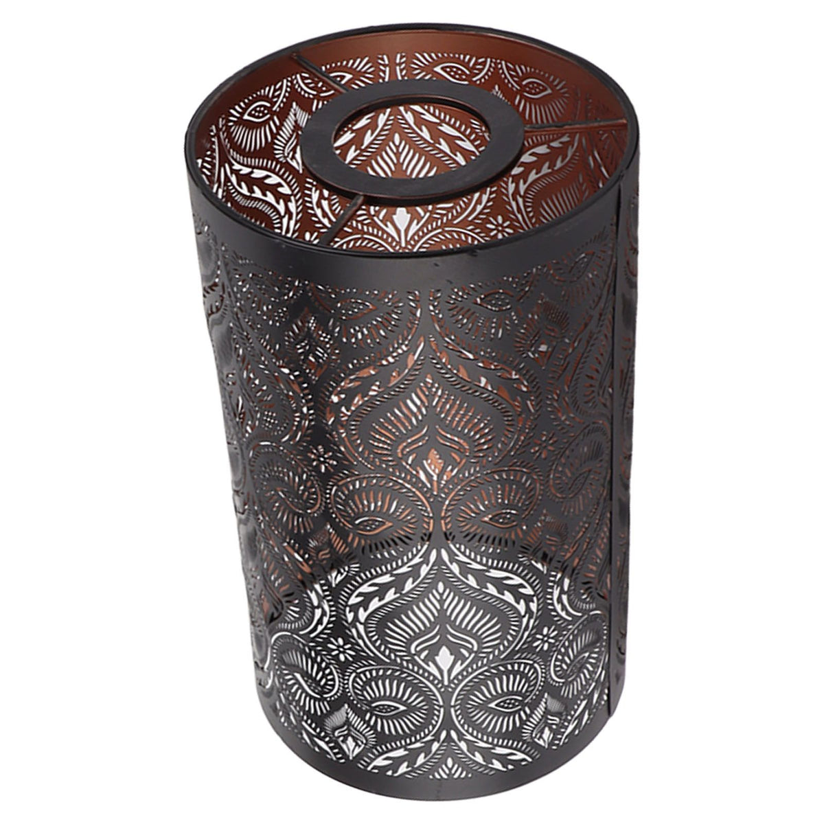 Wrought Iron Lamp Shade Iron Detachable Hollow Carved Modern Lampshade for E27 E26 Lamp Bulbs