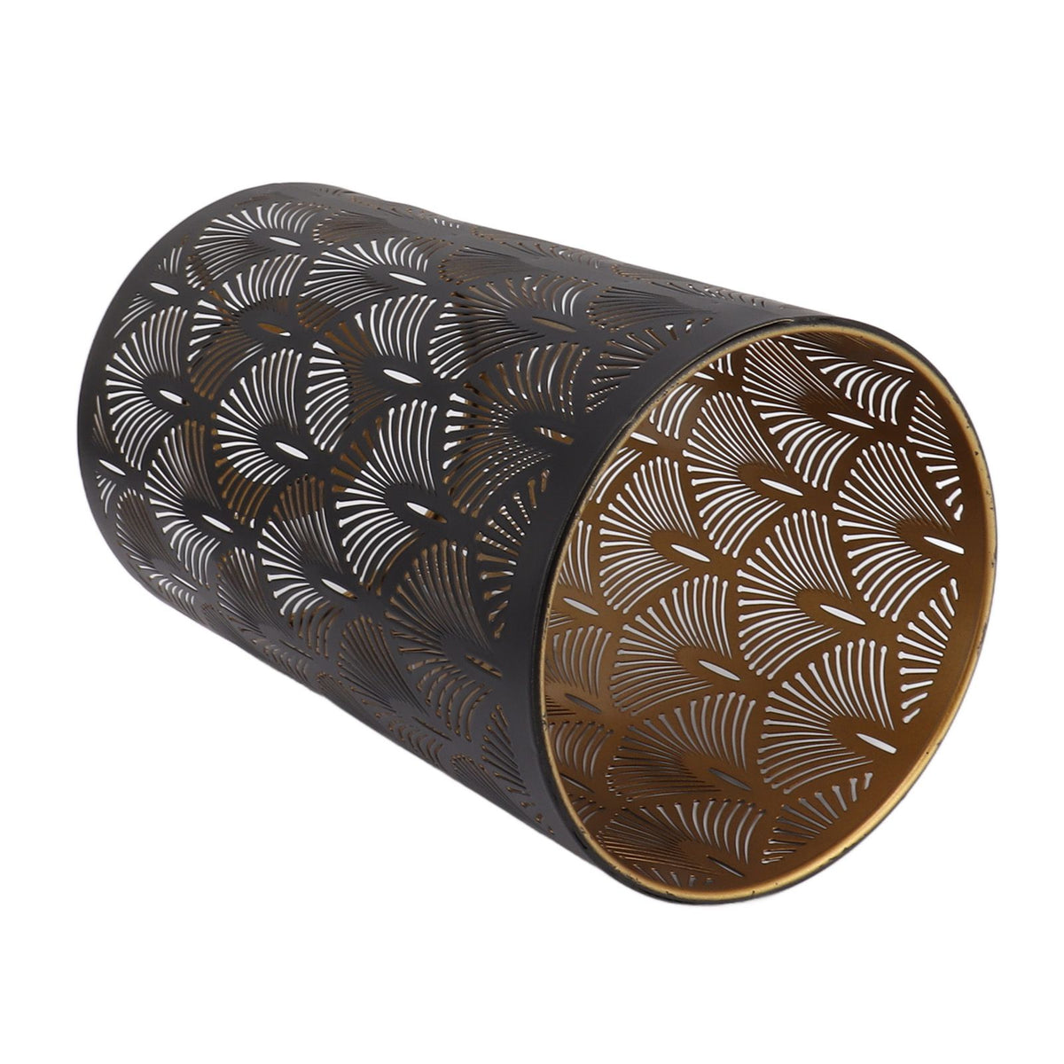 Modern Lampshade Metal Cylindrical Hollow Out E27 E26 Lamp Shade for Bedroom Living Room