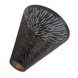 Table Lamp Shade Laser Engraved Metal Fireworks Shape Projection Lampshade for Bedroom - 45-Degree Angle