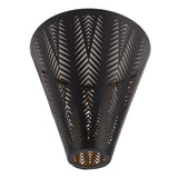 Metal Lamp Shade Iron Lampshade E26 E27 Lamp Shade Bedroom Bedside Decoration Horn Style Cone - Close-Up Angle