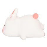 Kawaii Bunny Night Light Soft Silicone Night Light Portable USB Rechargeable Bedside Lamp for Baby Toddler Kids