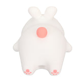 Kawaii Bunny Night Light Soft Silicone Night Light Portable USB Rechargeable Bedside Lamp for Baby Toddler Kids - Extra Image