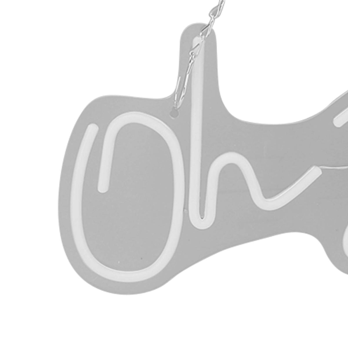 Oh Baby Neon Sign Acrylic USB Powered Wall Decor Neon Light for Bar Wedding Holiday Party Birthday Baby Shower White Light