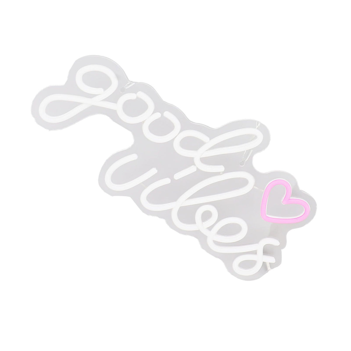 Neon Sign Good Vibes LED Light Acrylic USB Powered Wall Hang Neon Wall Decor for Bar Party Wedding Bedroom
