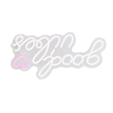 Neon Sign Good Vibes LED Light Acrylic USB Powered Wall Hang Neon Wall Decor for Bar Party Wedding Bedroom