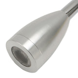LED Wall Mounted Reading Light Touch Control 3 Color Temperature Dimmable Bedside Reading Lamp with Gooseneck Hose for RV Boat Motorhome DC 12 to 24V Silver - Extra Image